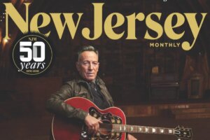 Selection from cover of New Jersey Monthly magazine featuring Bruce SPringsteen