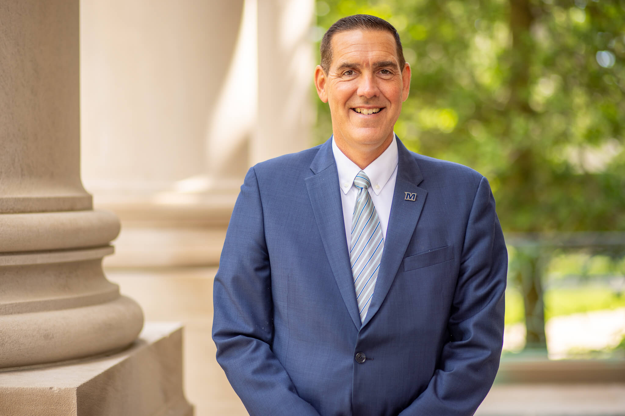 Headshot of James Pillar, Ed.D., vice president for Student Life
