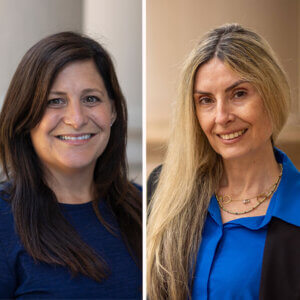 Headshots of Tamara Rial-Faigenbaum, Ph.D., and Andrea Hope, Ed.D.