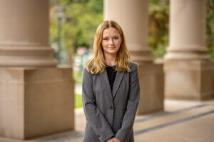 Headshot of political science student Ilyana Balaj