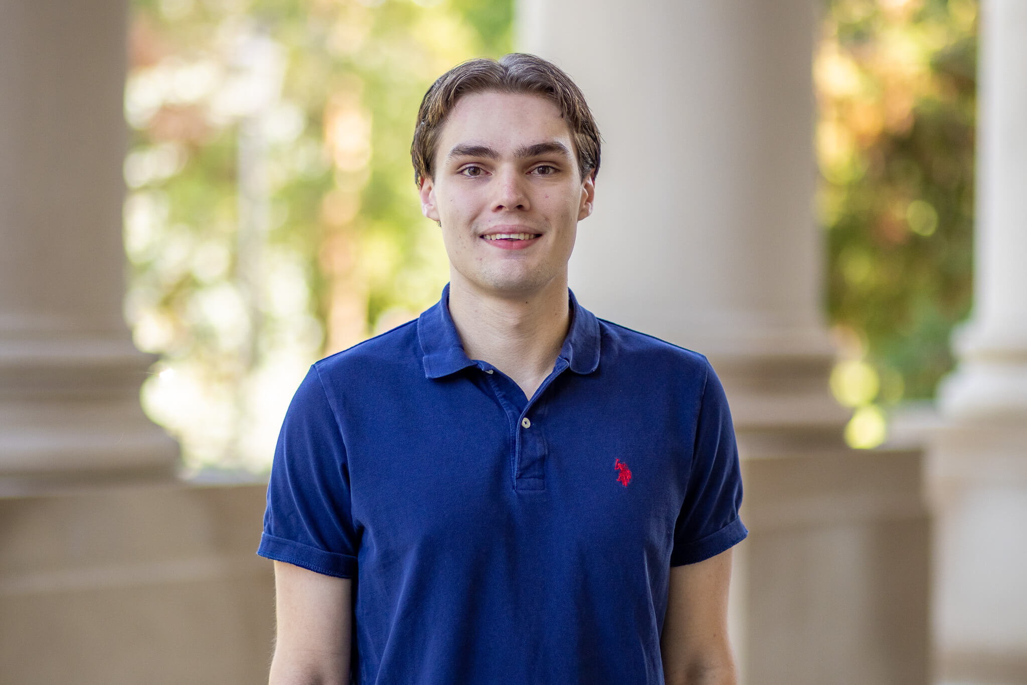 Headshot of senior computer science student Justin Veltri