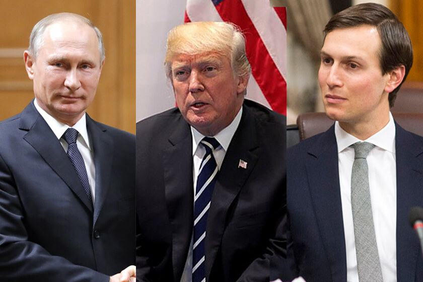 Trump Down, Dems Up, Russia Bad, Kushner Out
