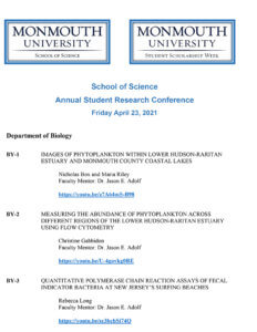 Image of School of Science Student Research Conference 2021 Abstract Book: Click to view and download