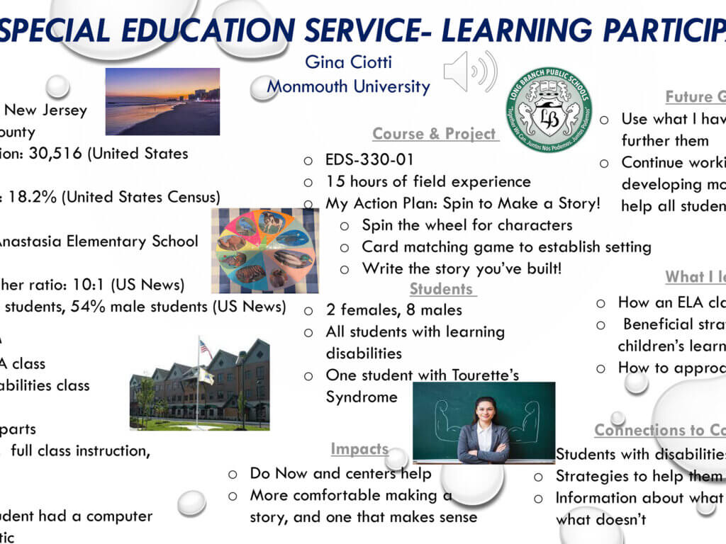 Special Education Service: Learning Participation by Gina Ciotti