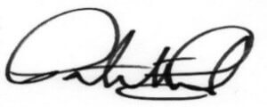 MU President Signature