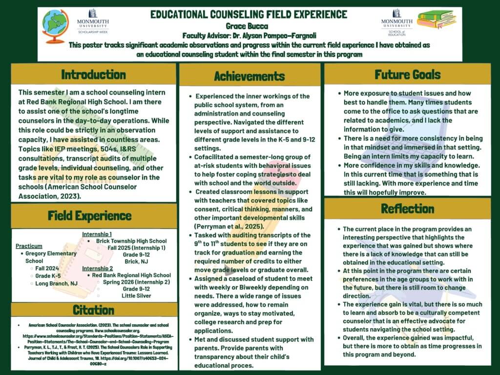 Grace Bucca 2026 SSW poster