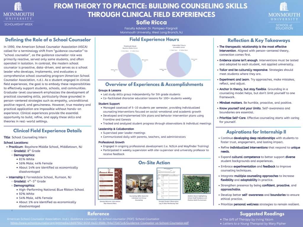 Sofie Ricca 2026 SSW poster