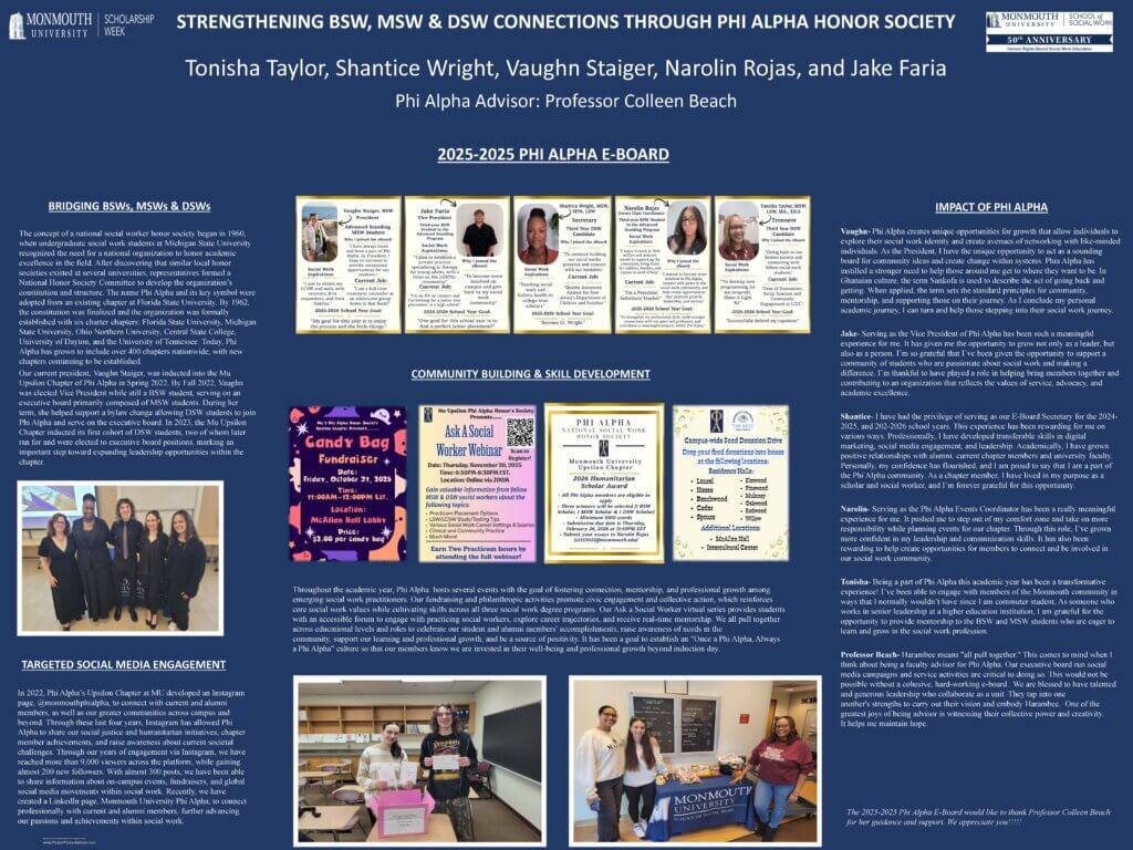 Tonisha Taylor, et al 2026 SSW poster