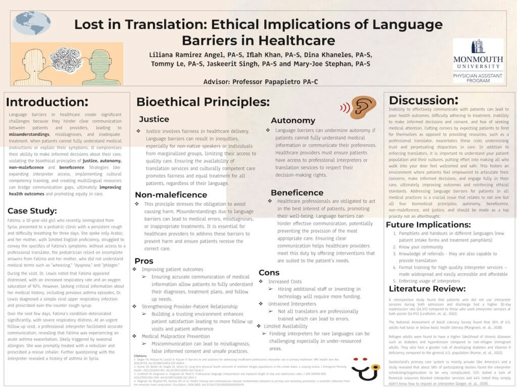 Language Barriers Poster