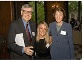 Photo of William Robert (Left) with Arienne Hansen and Linda Ensor