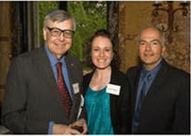 Photo of William Roberts (Left) with Shannon Higgins and Salvatore Principe