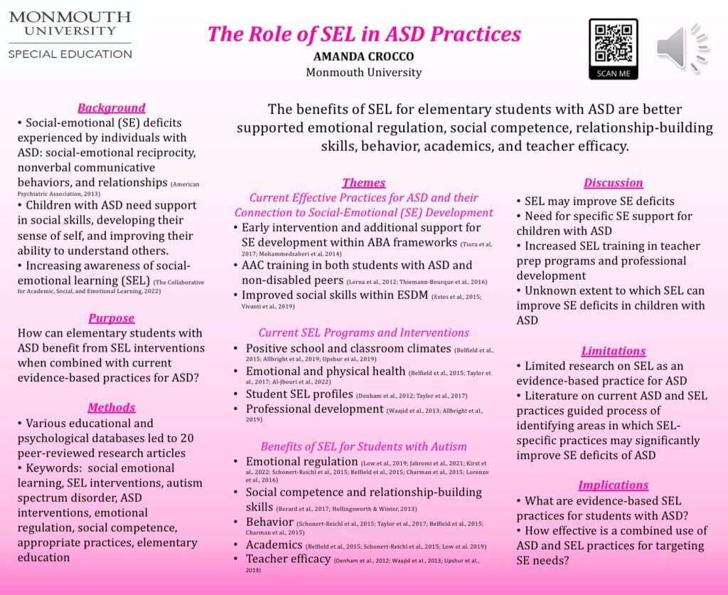 The Role of Sel in ASD Practices