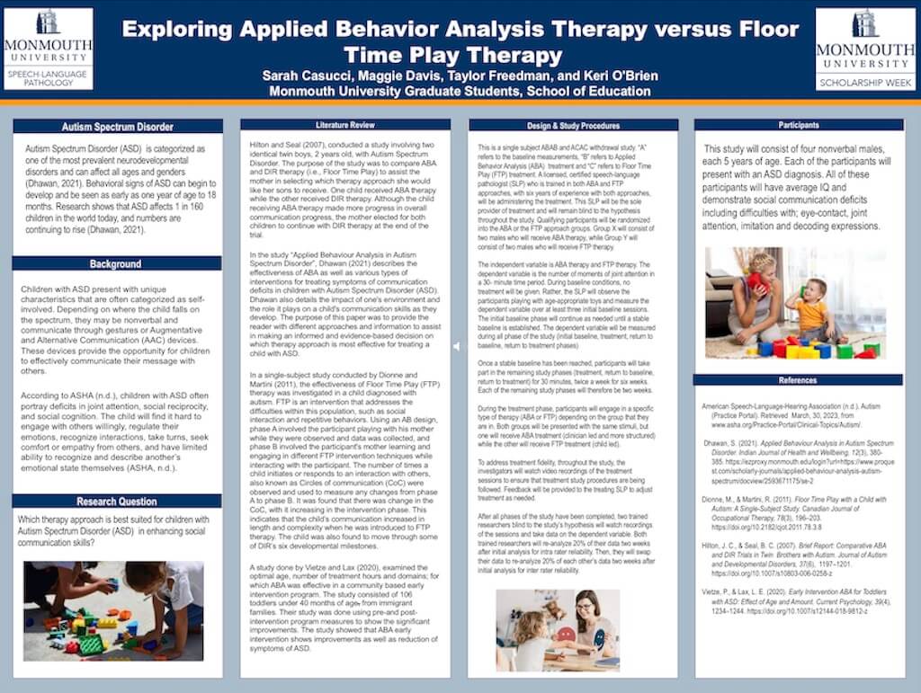 Thumbnail for Exploring Applied Behavior Analysis Therapy versus Floor Time Play Therapy