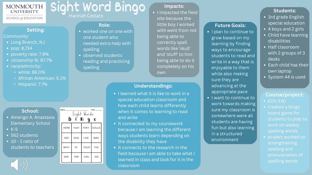 Thumbnail for Sight Word Bingo