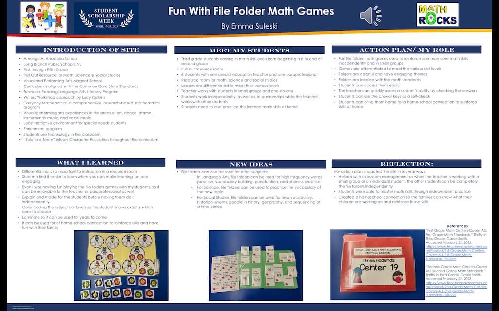 Thumbnail for Fun with File Folder Math Games