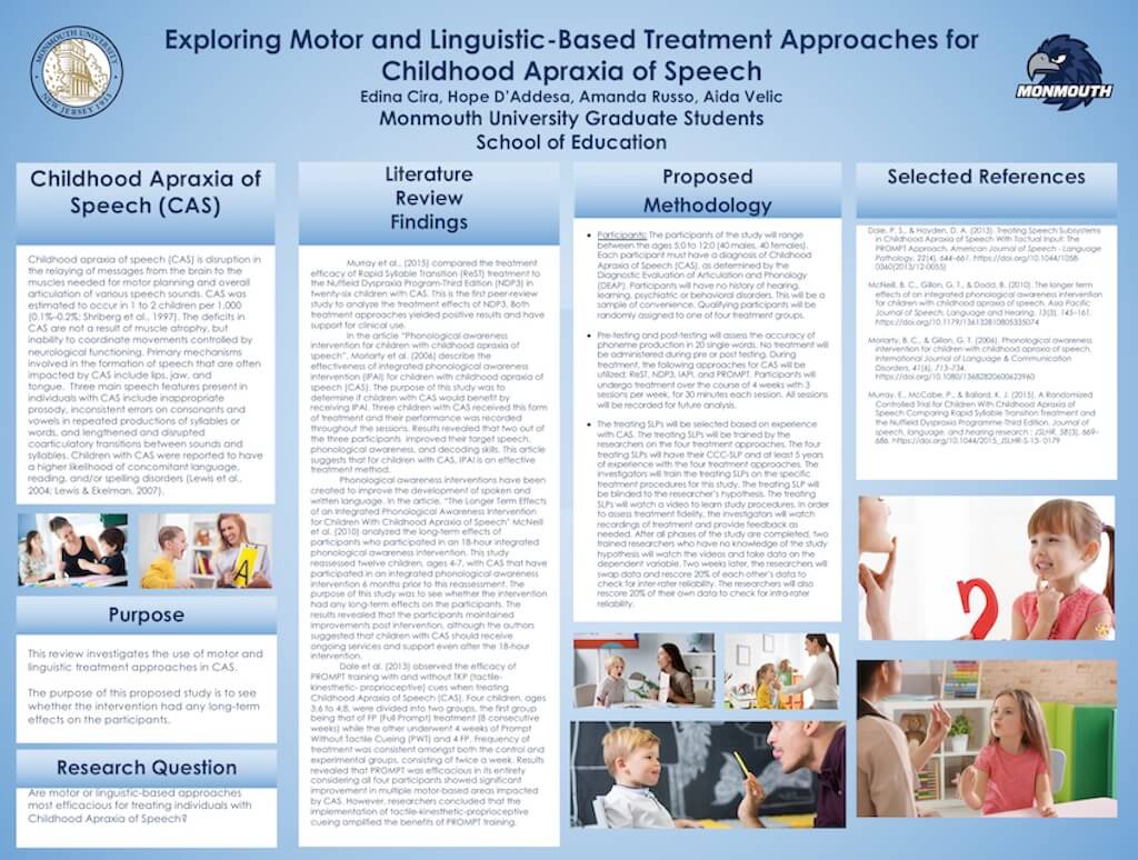 Thumbnail for Exploring Motor and Linguistic-Based Treatment Approaches for Childhood Apraxia of Speech