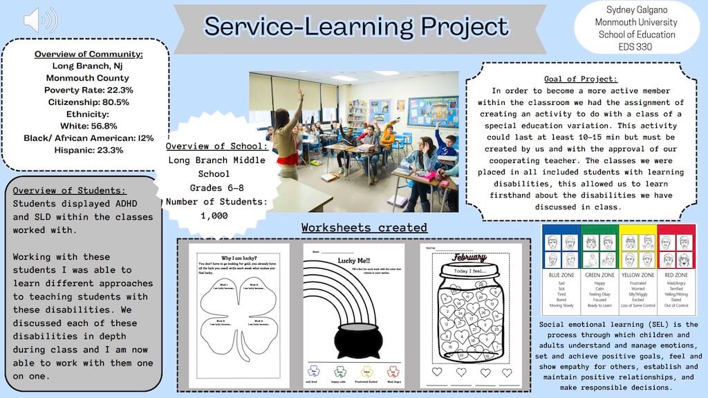 Thumbnail for Service-Learning Projec