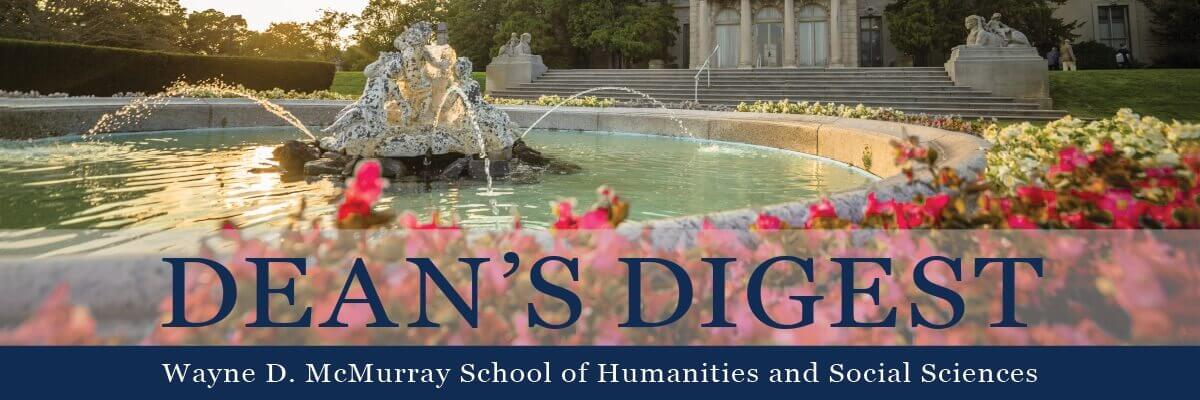 banner image for the dean's digest newsletter