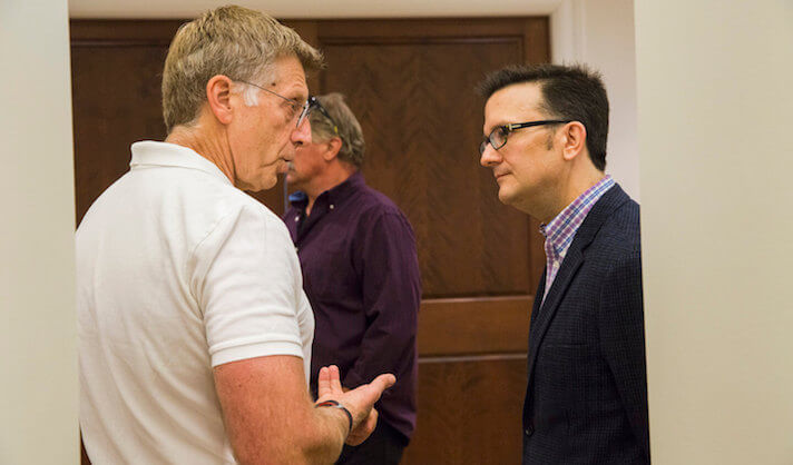 Photo of Robert Santelli and Kenneth Womack