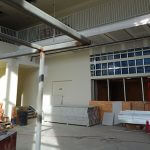 Click to View Science Building Construction Photo of Another Atrium Ground View