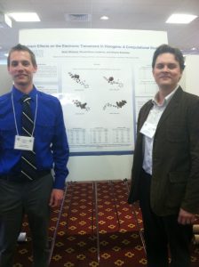 Photo of Kevin and his faculty mentor, Dr. Kosenkov.