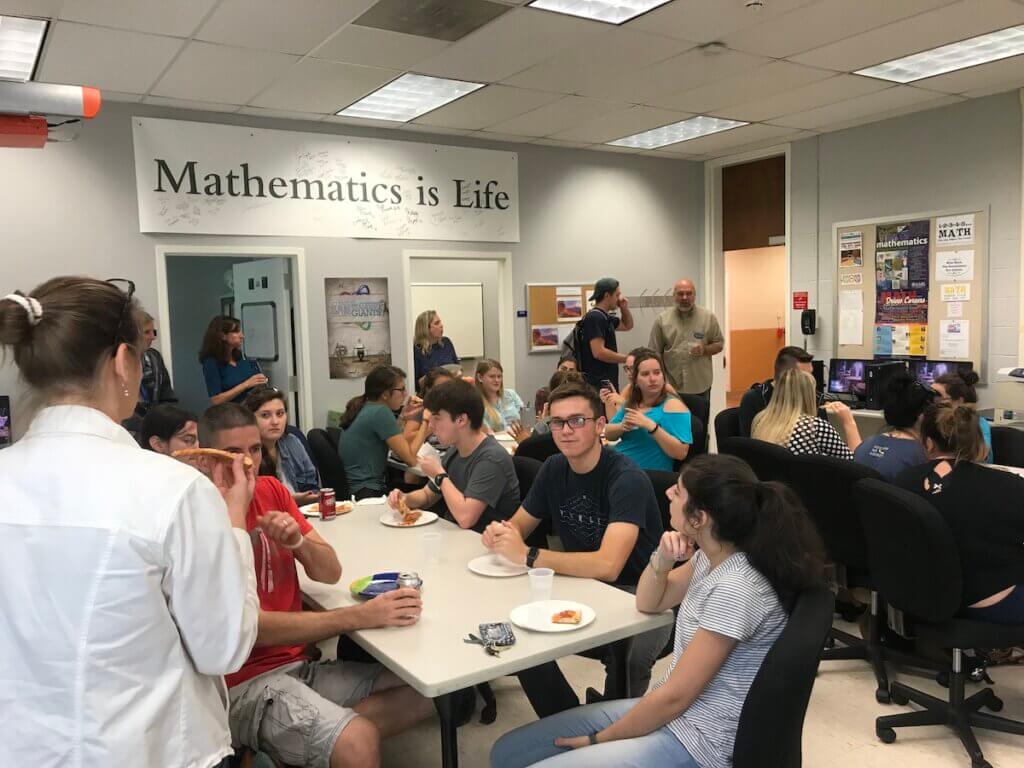 Gathering in the Mathematics Learning Center