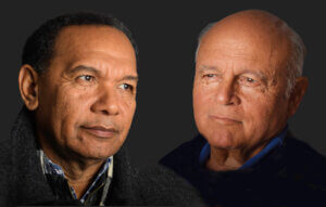photo of Poet Salgado Maranhão and Alexis Levitin