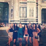 Photo of MU student group in front of Florence Cathedral in Italy - Click to view larger image