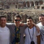 Photo of MU students on sightseeing tour in Italy- Click to view larger image