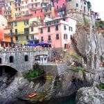 Photo of colorful coastal town in Italy- Click to view larger image