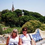 Folks enjoying the sites in Cadiz Spain - Click to view larger photo image
