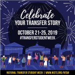 Photo image for National Transfer Student Week 2019