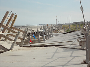 boardwalk damage