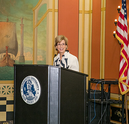 Whitman podium