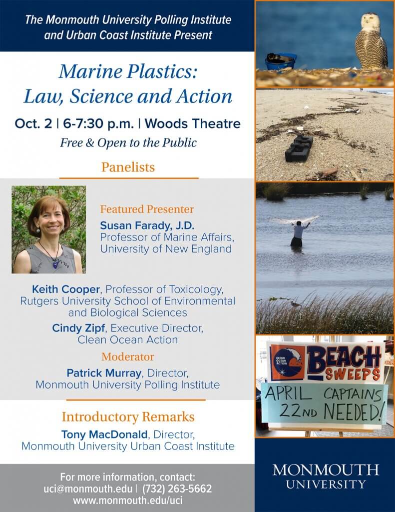 Marine Plastics panel flyer