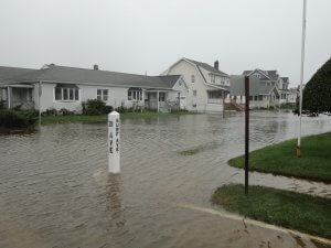 Neighborhood flooding