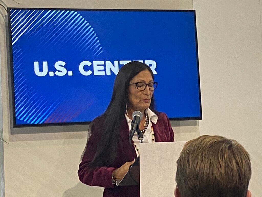 Photo of Secretary of the Interior Deb Haaland