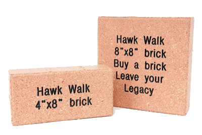 Hawk Walk Brick Sample