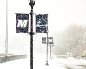 Monmouth University will have a delayed opening at 11 a.m. Classes will begin at 11:40 a.m. Essential personnel should report to work as normal. Check www.monmouth.edu for updates. ❄️