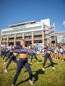 The countdown begins… just 3️⃣ days until Homecoming! 💙🏈 👀