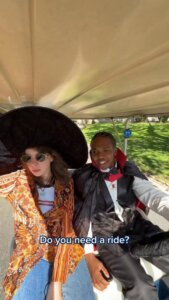 Who needs a broomstick when you can catch a ride with Blue Hawk Karaoke? 🧙‍♀️🎤 👻🎃 #HappyHalloween #SpookySZN