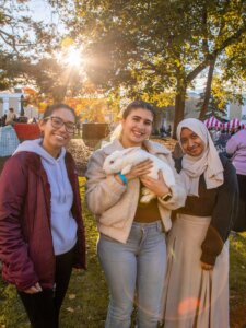 Campus days, crisp air, and Monmouth memories. 📸💙🍁 #CampusLately