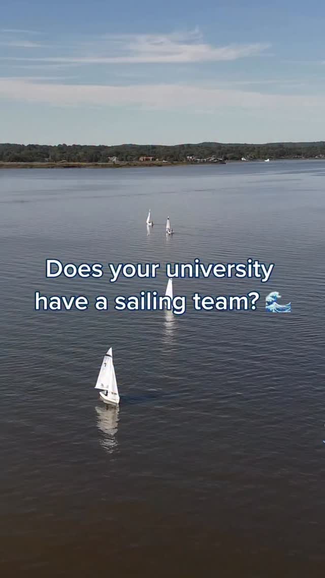 Endless ways to get involved — and Monmouth Sailing is one of the best. 💙⛵