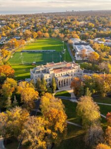 Autumnโs in full swing at #MonmouthU. ๐๐