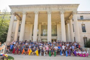 Monmouth 2016 → 2026: Making memories we didn’t know would last a lifetime. Same spirit, different era. You’ll always be home 💙🦅 #Monmouth2016to2026