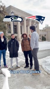 Patriots or Seahawks… who’s lifting the Lombardi? 🏈 🏆