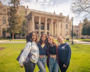 Side by side, we strengthen each other. 💙 This #InternationalWomensDay and #WomensHistoryMonth, we celebrate the women of our #HawkFamily who inspire us every day. Together, let’s create gender equality through generosity, collaboration, and support — because when women thrive, we all soar. 💫 #FlyHawks #IWD2026 InspireInclusion MonmouthU