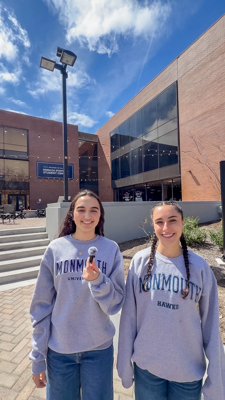 The heart of campus life 🏠💙 Take a walk through the Student Center with Ashlee and Victoria!
