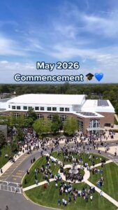 Bittersweet doesn't even cover it. 🎓💙 Congratulations to the Class of 2026. #ClassOf2026 #MonmouthGrad26