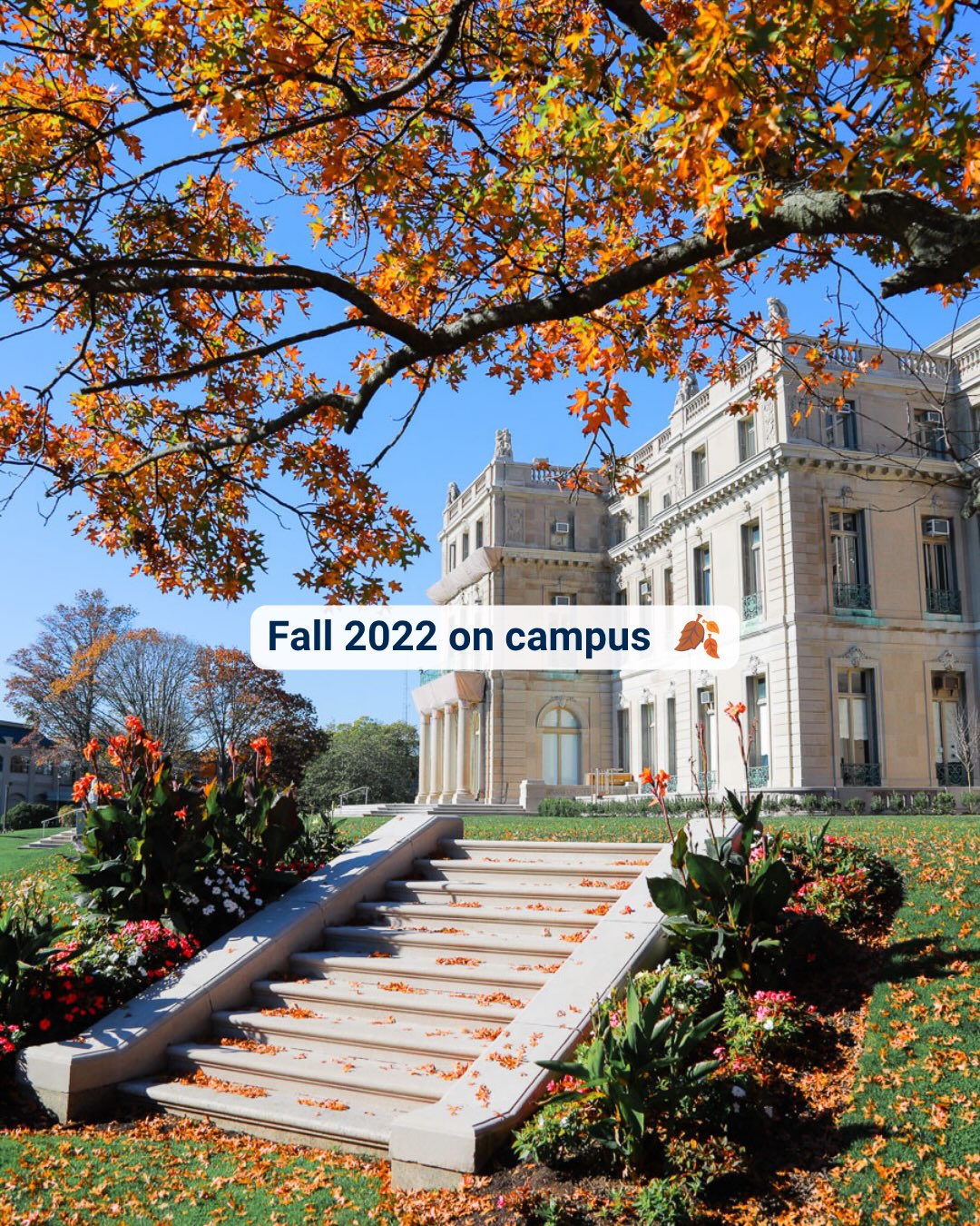 A little throwback to Fall 2022. 🍂💙 #MonmouthU